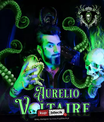 Poznań Wydarzenie Koncert Aurelio Voltaire - Halloween Forever Tour 2024 - Poznan