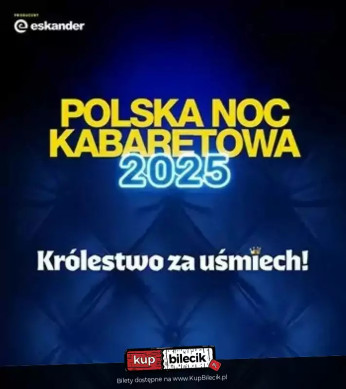 Poznań Wydarzenie Kabaret Polska Noc Kabaretowa 2025