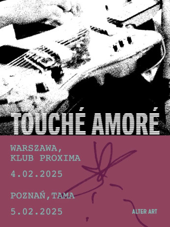 Poznań Wydarzenie Koncert Touché Amoré