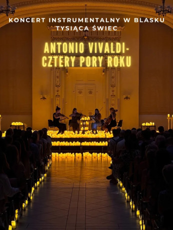 Poznań Wydarzenie Koncert Koncert przy świecach: Antonio Vivaldi- Cztery Pory Roku