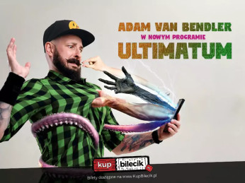 Poznań Wydarzenie Stand-up Adam Van Bendler z nowym programem "Ultimatum"