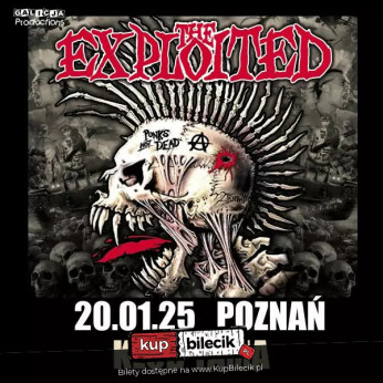 Poznań Wydarzenie Koncert Galicja Productions ma zaszczyt zaprosić na koncert The Exploited!