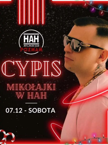 Poznań Wydarzenie Koncert Cypis Solo w HAH Poznań