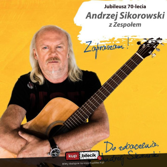 Poznań Wydarzenie Koncert Andrzej Sikorowski - Jubileusz - 50 lat na estradzie