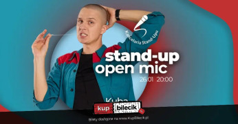 Poznań Wydarzenie Stand-up Stand-up open mic z Kubą Wu