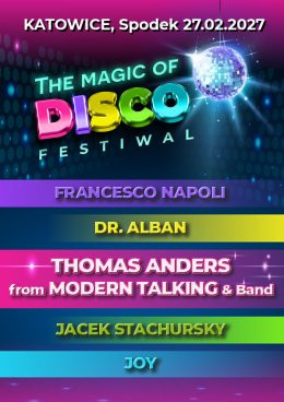 Thomas Anders from Modern Talking, Joy, Jacek Stachursky, Francesco Napoli i Dr Alban