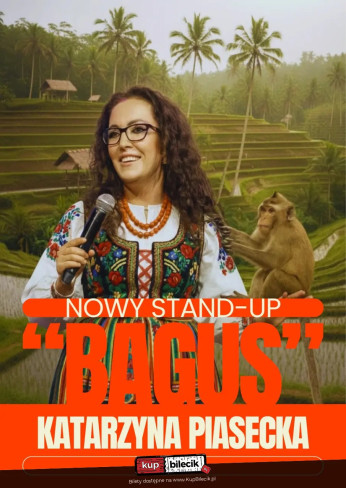 Poznań Wydarzenie Stand-up Nowy program stand-up "BAGUS"