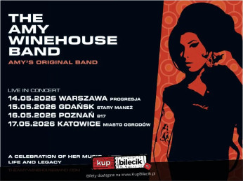 Poznań Wydarzenie Koncert Celebracja muzycznego życia i dziedzictwa Amy wykonana przez oryginalny zespół Amy