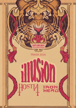 Poznań Wydarzenie Koncert Trasa ILLUSION, HOSTIA, IRON HEAD 2026