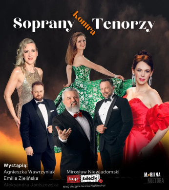 Poznań Wydarzenie Koncert Soprany kontra Tenorzy