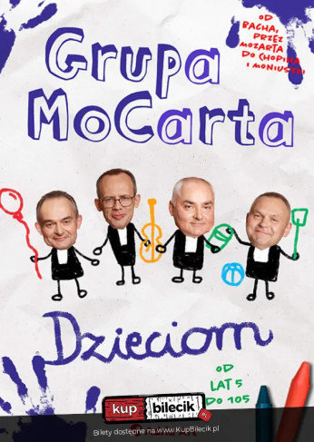 Poznań Wydarzenie Kabaret Grupa MoCarta - Dzieciom
