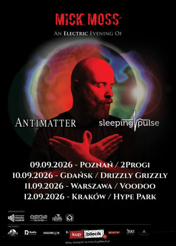 Poznań Wydarzenie Koncert Antimatter & Sleeping Pulse
