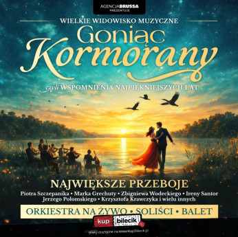 Poznań Wydarzenie Koncert Goniąc Kormorany - wspomnienia najpiekniejszych lat