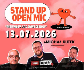 Poznań Wydarzenie Stand-up Stand-up Open Mic | + Michał Kutek