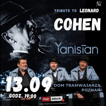 Poznań Wydarzenie Koncert Tribute to Leonard Cohen