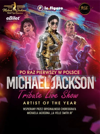 Poznań Wydarzenie Koncert Tribute Live Show Michael Jackson : "Michael Jackson Tribute Live Experience" Saschy Pazdery