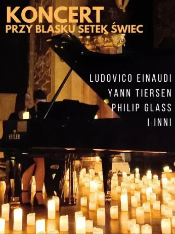 Poznań Wydarzenie Koncert Koncert przy świecach: Ludovico Einaudi, Yann Tiersen and Philip Glass