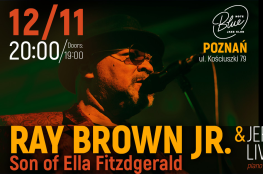 Poznań Wydarzenie Kulturalne Ray Brown Jr. z wyjątkowym koncertem w Poznaniu