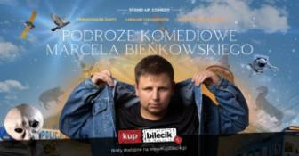 Rokietnica Wydarzenie Stand-up Podróże Komediowe Marcela Bieńkowskiego- przemyślane żarty, lokalne ciekawostki, sympatyczne rozmowy