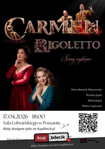 Poznań Wydarzenie Koncert Carmen i Rigoletto - redukcja operowa