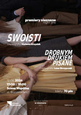Poznań Wydarzenie Spektakl night one