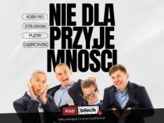 Poznań Wydarzenie Stand-up Bartek Strusiński, Kuba Wu, Filip Puzyr i Kuba Dąbrowski komentują .
