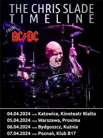 Poznań Wydarzenie Koncert The Chris Slade Timeline (from AC/DC)