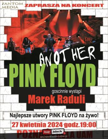 Poznań Wydarzenie Koncert Największe przeboje Pink Floyd na żywo - KONCERT ANOTHER PINK FLOYD I MAREK RADULI!