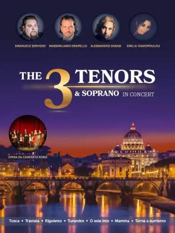 Poznań Wydarzenie Opera | operetka The 3 Tenors&Soprano- Włoska Gala Operowa