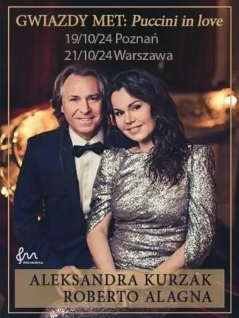 Poznań Wydarzenie Koncert Gwiazdy MET: Aleksandra Kurzak i Roberto Alagna. Puccini in Love