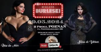 Poznań Wydarzenie Spektakl Burleska by Rose de Noir w Dwóch Progach